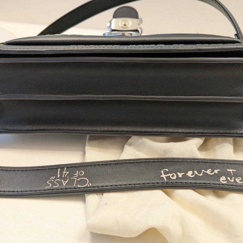 Coach Black Crossbody Bag with Colorful Embroidery - Picture 11 of 16